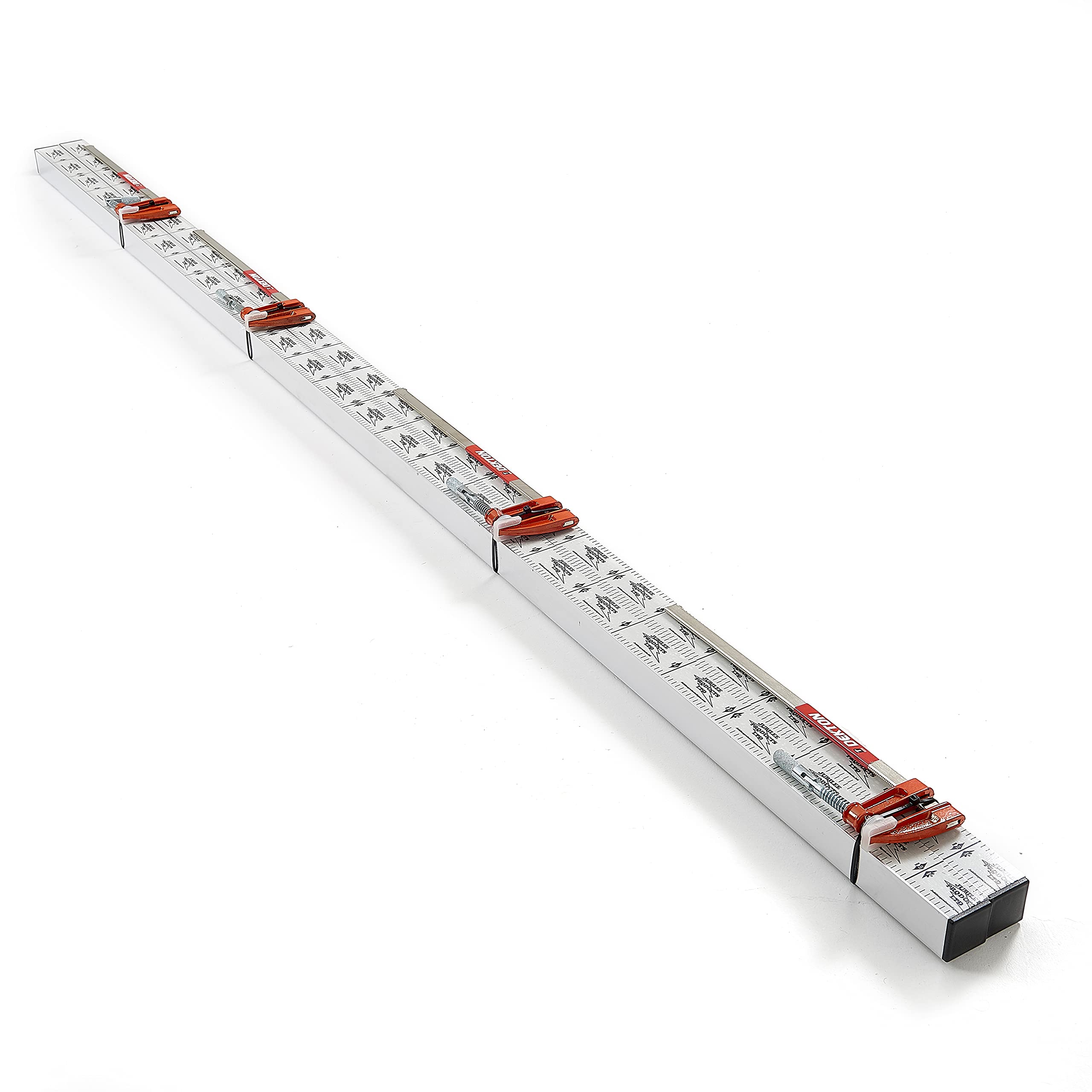 Jubilee Products Aluminium Brick Building Profiles + 4 Strong F-Clamps. With Gauge Tape.50x50x3