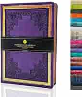 Amazon.com : VICTORIA'S JOURNALS Leatherette Vintage Journal