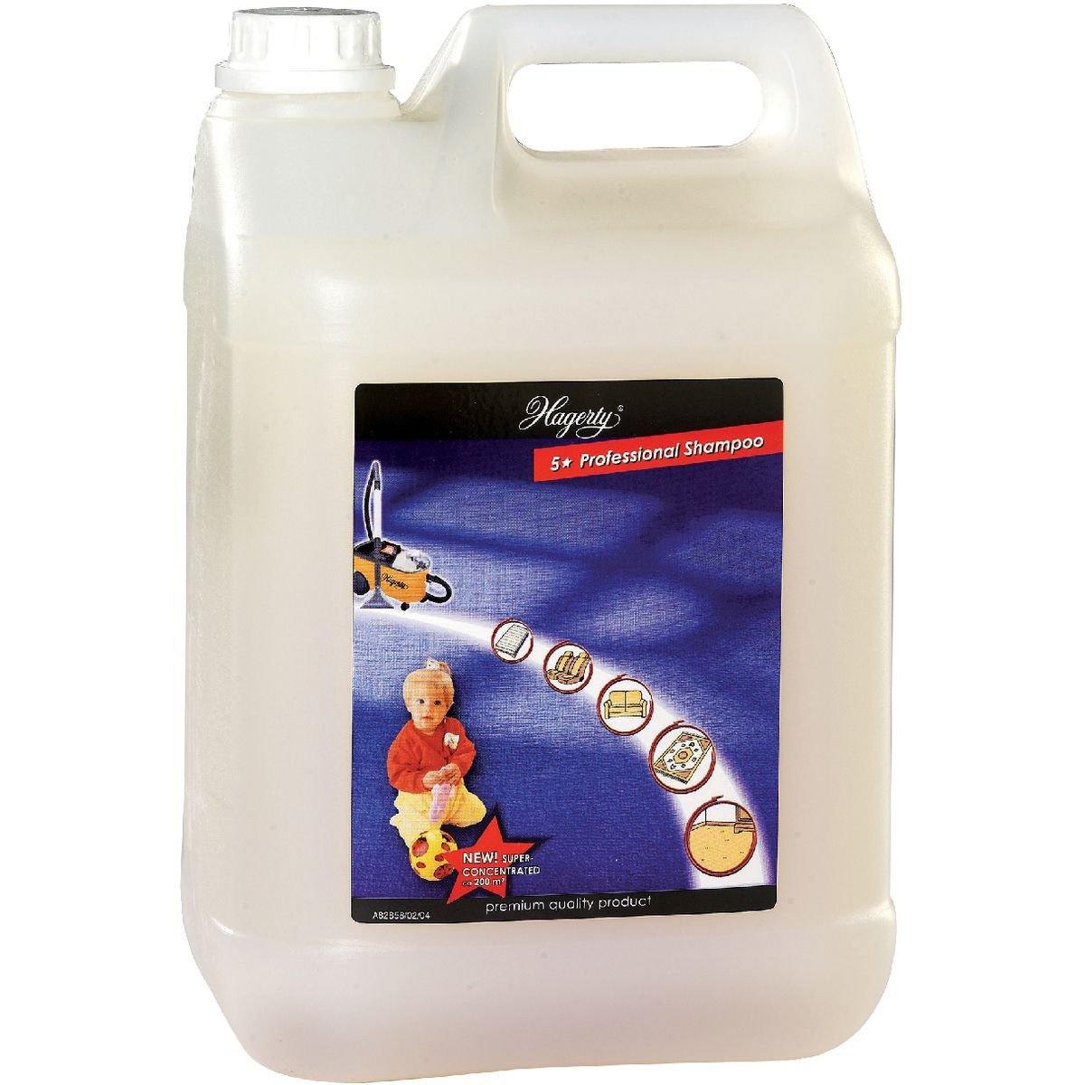 Hagerty Shampooing Multi-usages formule concentrée grand format 5 litres