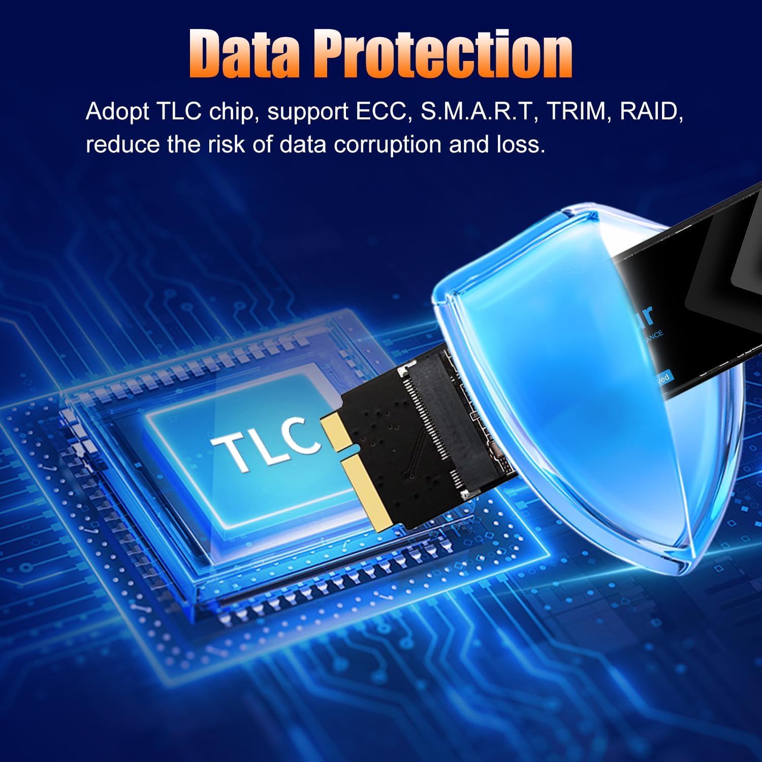 1TB SATA SSD Replacement for Apple MacBook Air Mid 2012 13" A1466 EMC 2558, 11" A1465 EMC 2559, 3D NAND TLC Internal Hard Drive Upgrade Storage and Speed, MacOS Preloaded