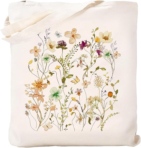 Bolsa de lona con bolsillo interior, estética, reutilizable, bolsa de compras, bolsa de hombro, libro, regalos