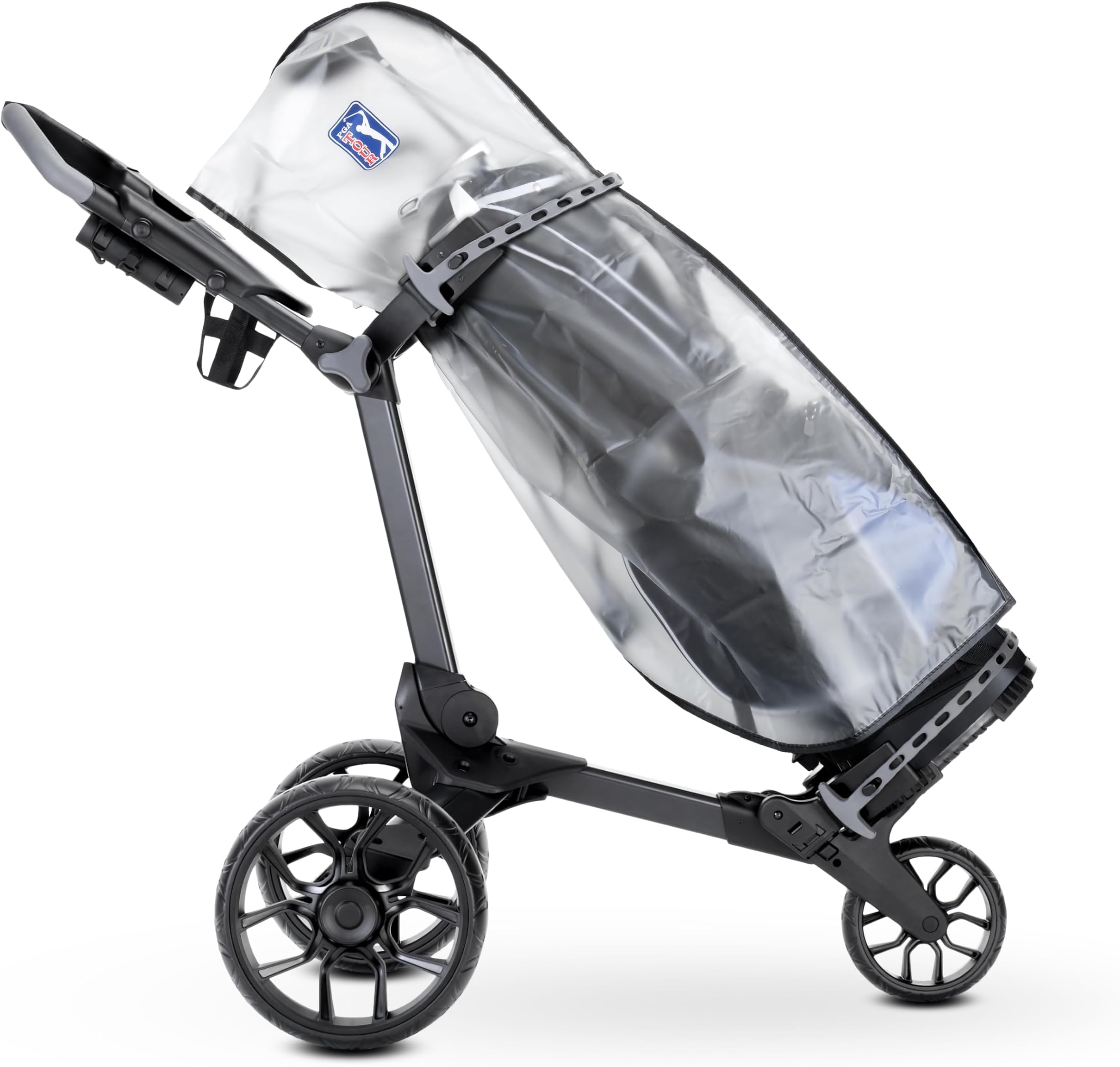 PGA TOUR Golf Bag Rain Cover - Waterproof Cart Bag Protection - Heavy Duty Full Length Zip - Easy Access