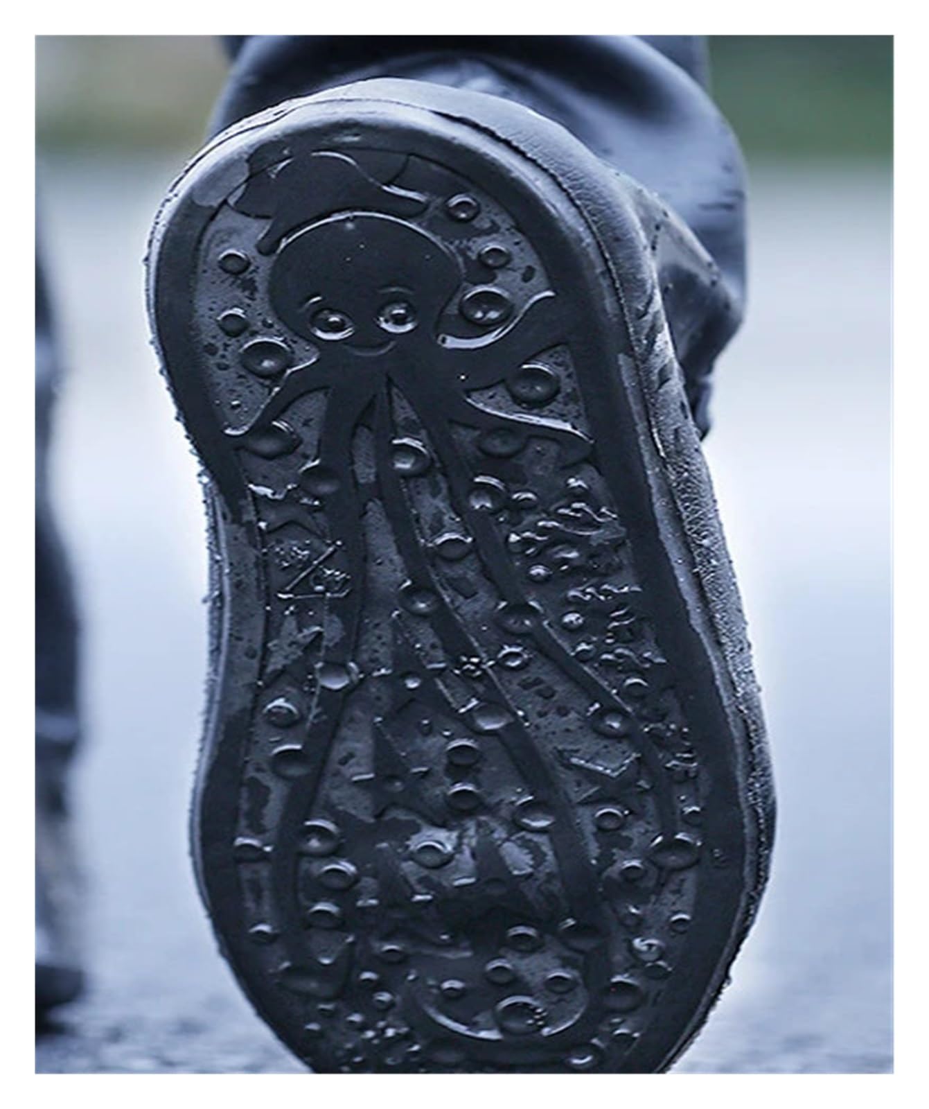Anti Slip Thickened Wear-resistant Knee Length Rain Shoe Cover Waterproof Cycling Water Pants And Rain Pants Rainy Days