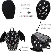 Zaino Gotico Ita Bag A Forma Di Cuore Con Ali Di Pipistrello: Kawaii Per Cosplay E Concerti