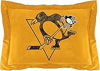 Vista 2 de Juego de edredón y fundas de almohada NHL Pittsburgh Penguins de Northwest, tamaño Full/Queen