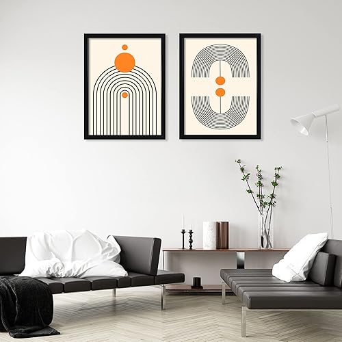 Miniatura 5 de DOAI ART Marco negro de 20 x 30 pulgadas, 2 unidades, marco de póster o marco de fotos de 20 x 30 pulgadas con plexiglás HD para montaje en pared