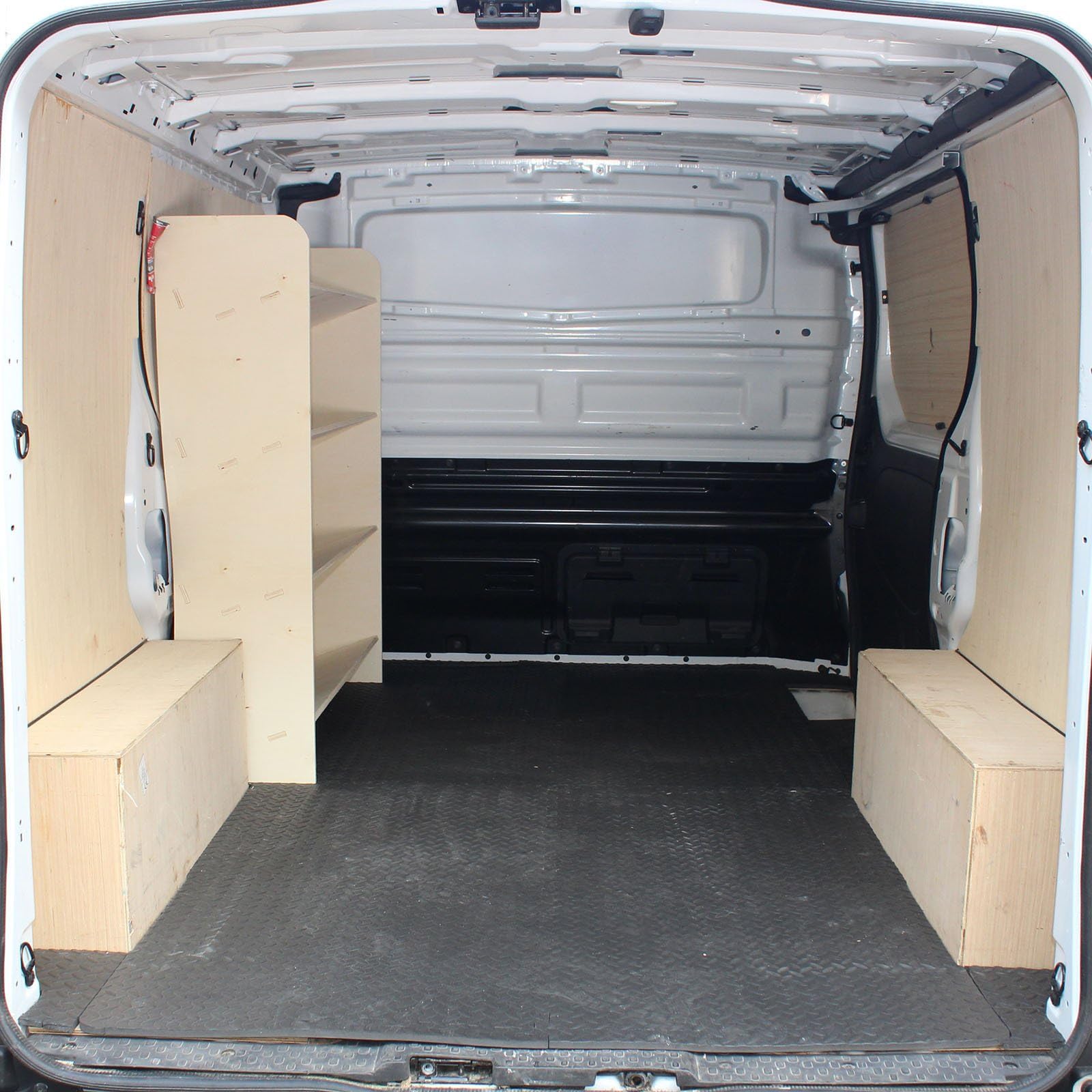 Vanify Estanterías para Furgonetas - Se Ajusta a Renault TRAFIC L1 y L2 2015+ Estantería para Caja de Herramientas