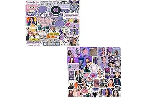 100 Pieces Taylor Swift Lyrics Stickers- Perfect for Music Lovers