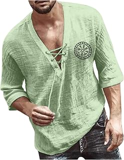 Ansenesna Men's Sofspun Fleece Sweatshirt Summer Crewneck Mens Shirts Long Sleeve Performance Shirt Casual Poplin Shirt Lightweight Button T-Shirts Cable Knit Sweaters