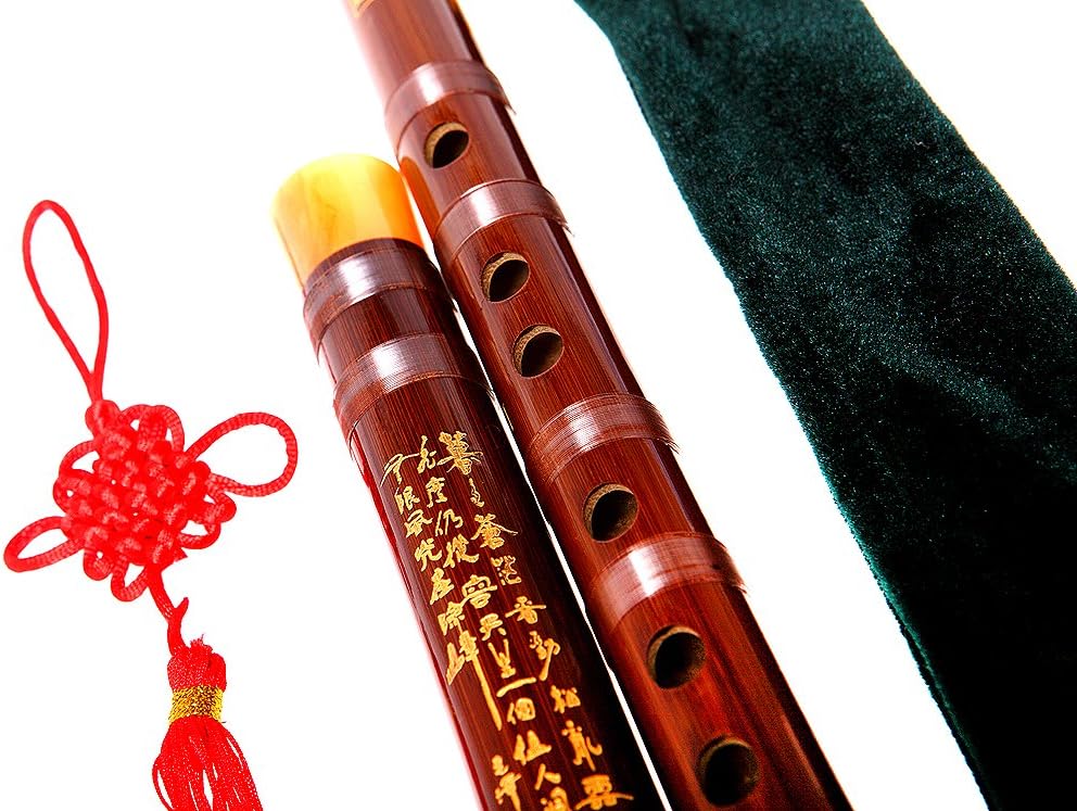 Buy Bamboo Flute Dizi,NICOSHINE Traditional Handmade Chinese Musical Instrument In G Key(Single