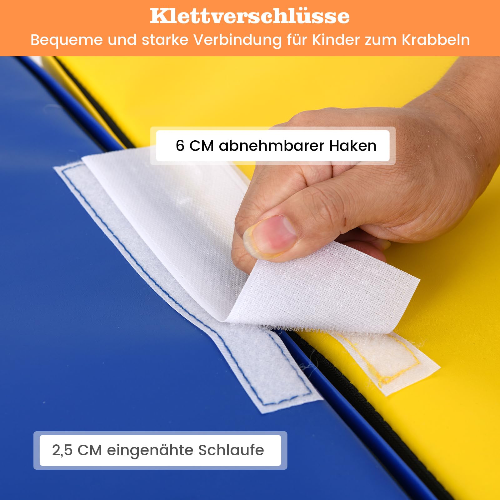 COSTWAY 4 TLG. Schaumstoffbausteine, Softbausteine zum Klettern und Toben, Riesenbausteine aus Schaumstoff, Großbausteine Bauklötze Indoor für Babys und Kleinkinder (Bunt)
