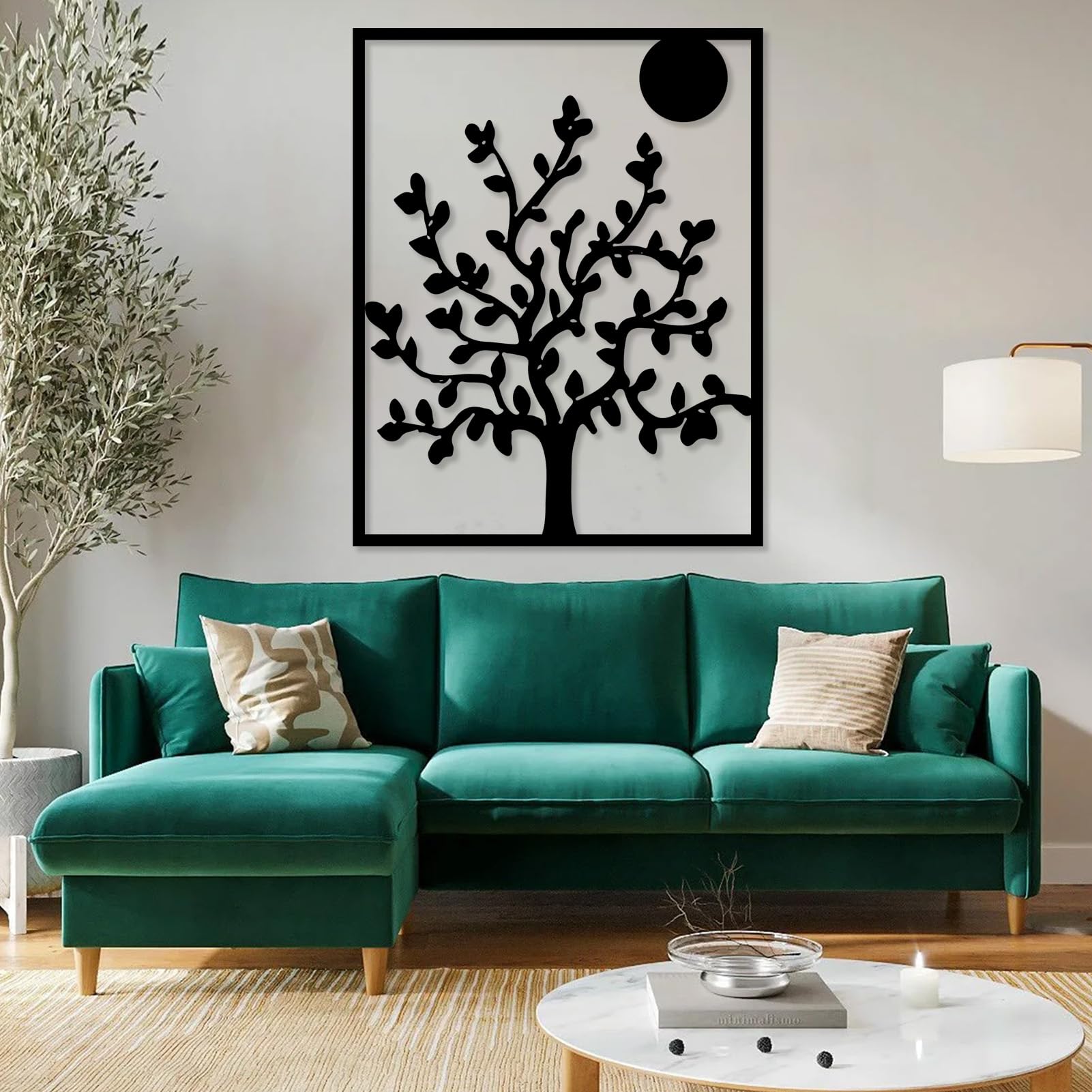 Arte de pared de árbol de la vida, arte de pared de metal árbol de la vida, decoración de pared de árbol de la vida, decoración de pared de árbol genealógico, decoración de pared de árbol de metal