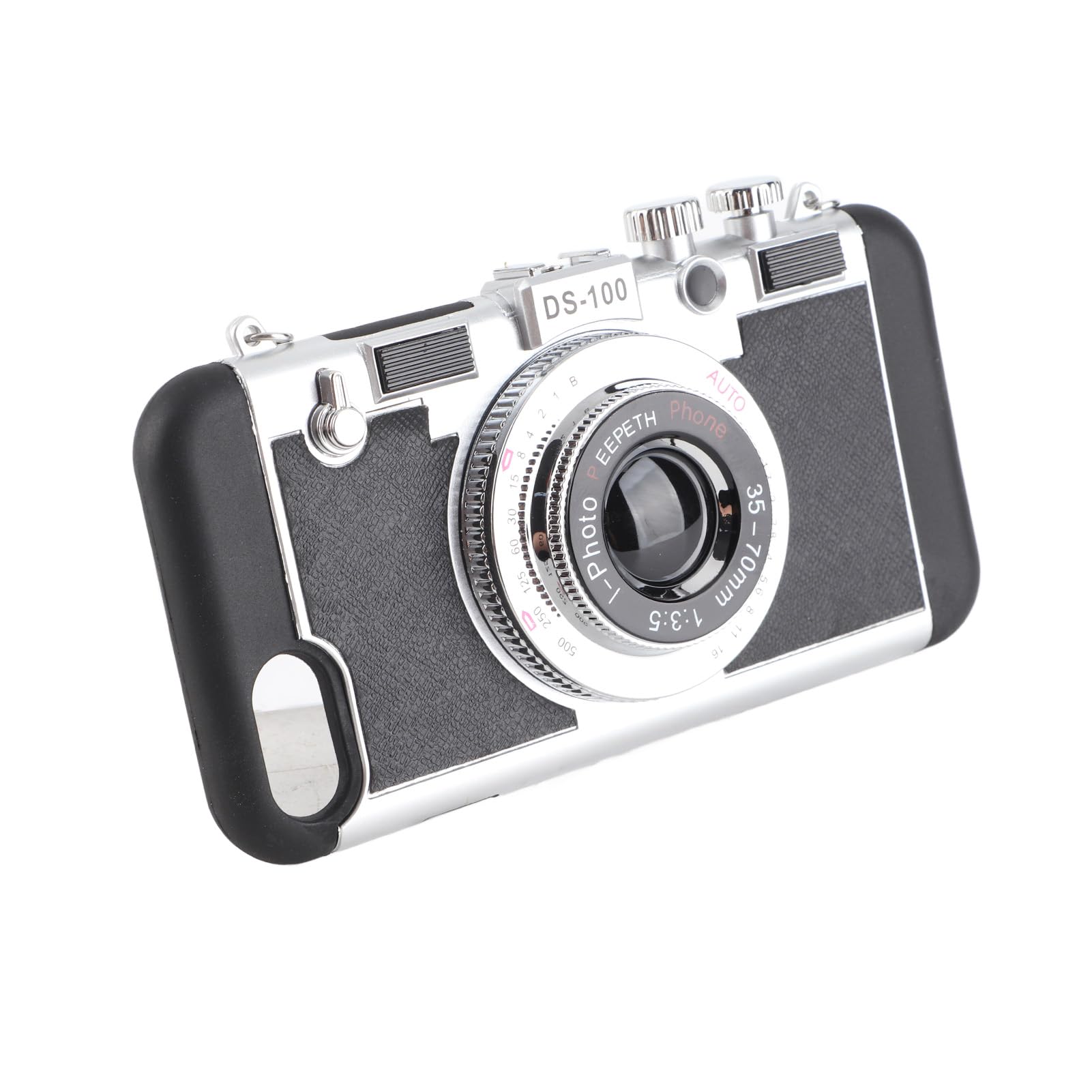 Cocoarm Vintage Camera Custodia per Telefono, Cover in Silicone 3D per (#6)