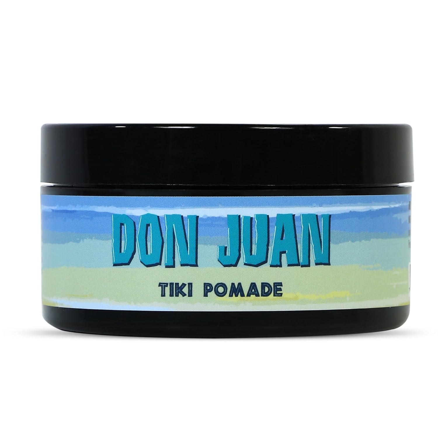 Don Juan Tiki Pomade | Water Based | High Hold | Medium Shine | Natural Plant Extracts and Ocean Minerals | Mai Tai Tropical Scent, 4oz Pack of 3