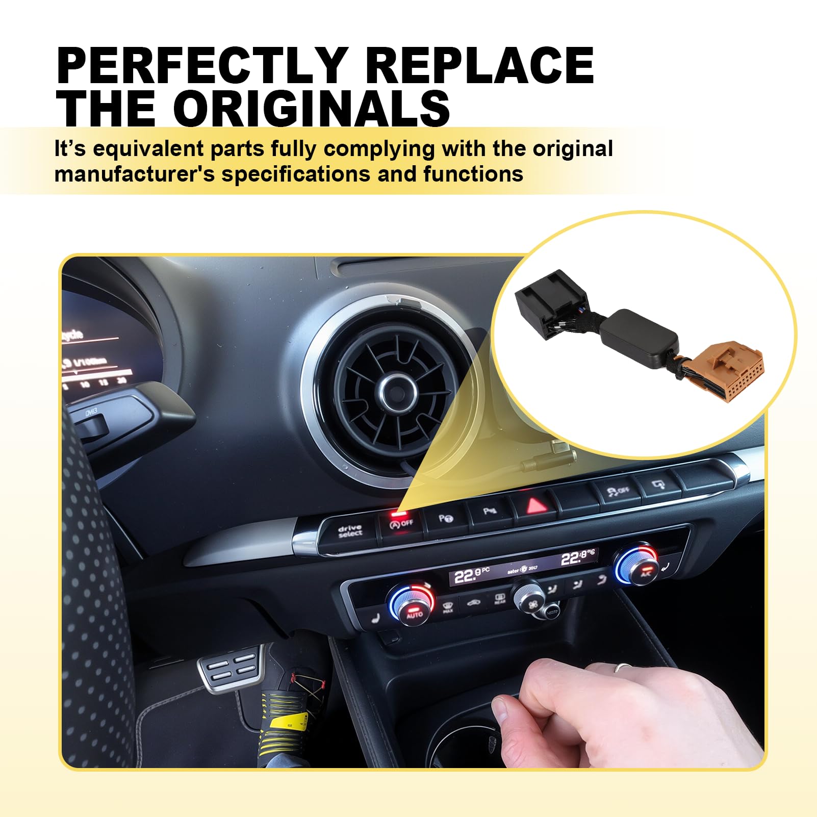 Disattivatore Start-Stop per Audi A3 8Y 2020-2024 Eliminatore Automatico Modulo