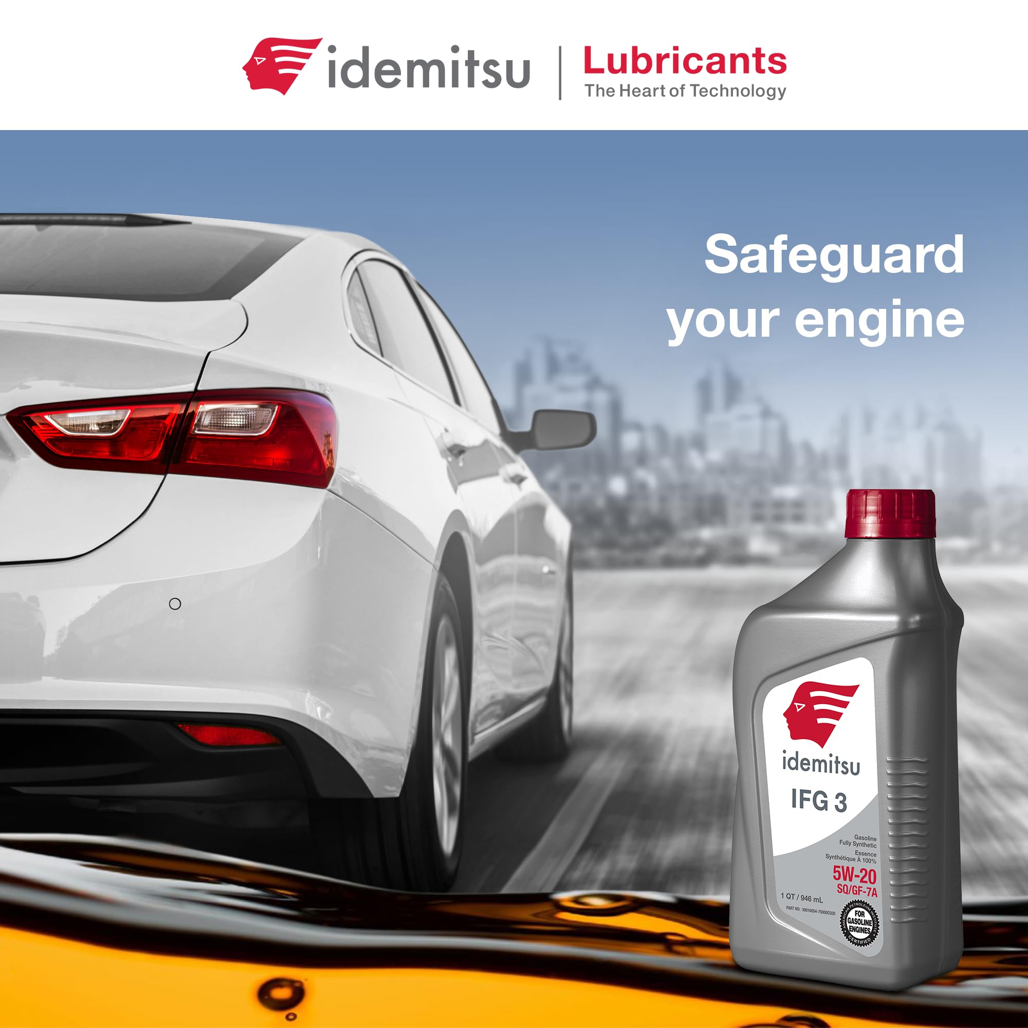 Amazon.com: Idemitsu IFG3 5W-20 SP/GF-7A Full Synthetic Motor Oil