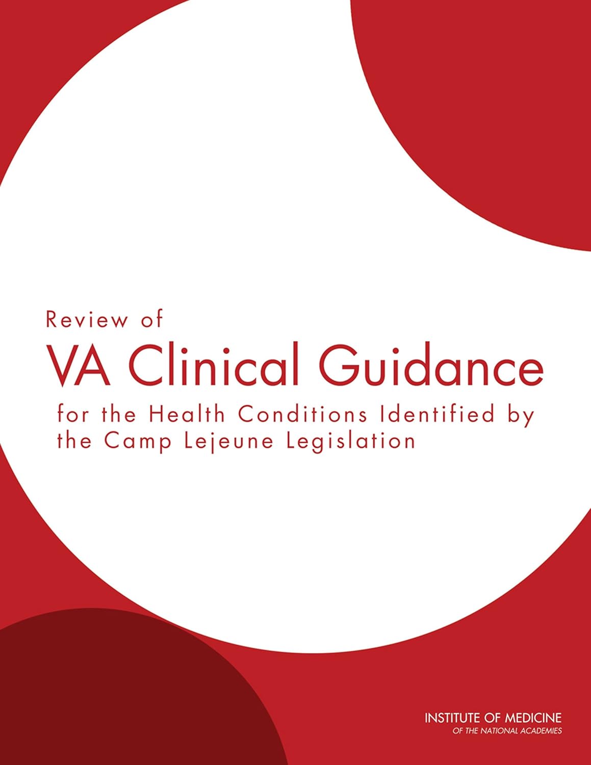 Review of VA Clinical Guidance for the Health Conditions Identified by ...