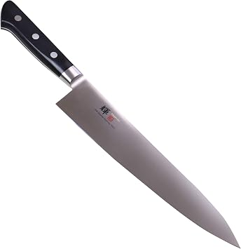 Kagayaki Basic KG-7 Japanese Chefs Knife, Gyuto 9.4-Inch 240mm VG-1 Mono-Steel, Carbon Steel Sharpness with Stainless Ease, Made in Japan