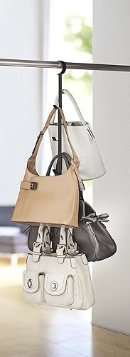 Miniatura 2 de Yamazaki Home Smart Closet Organizer Hanger - Estante colgante de almacenamiento de ropa y accesorios