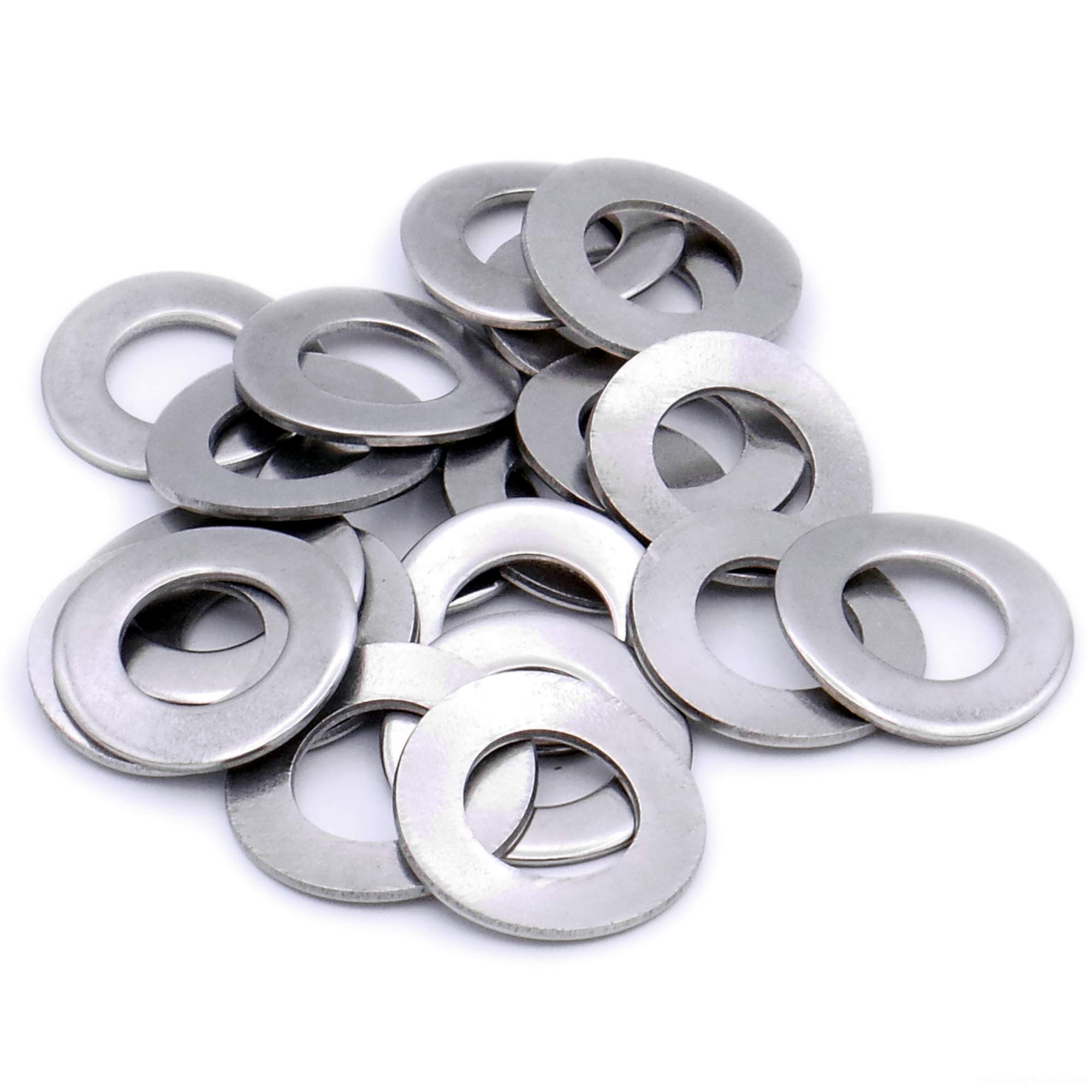 Singularity Supplies Silver M7 (7Mm) Wave Washer (Form B) - Stainless Steel (A2) (Pack Of 20)