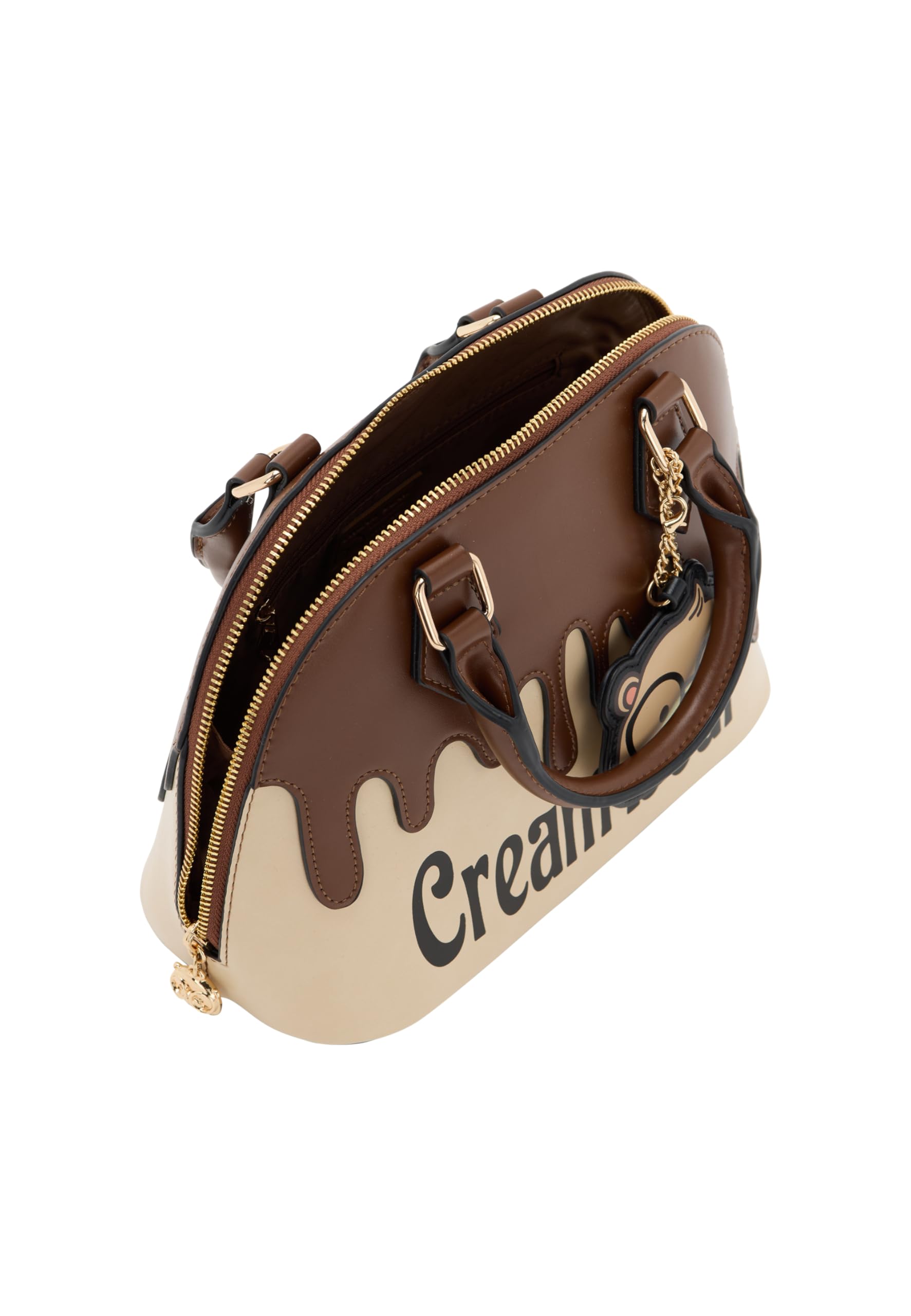 myMo Pop Cream Bear dziewczęca torebka, beżowo-brązowa, jeden rozmiar, be?owo-br?zowy, jeden rozmiar
