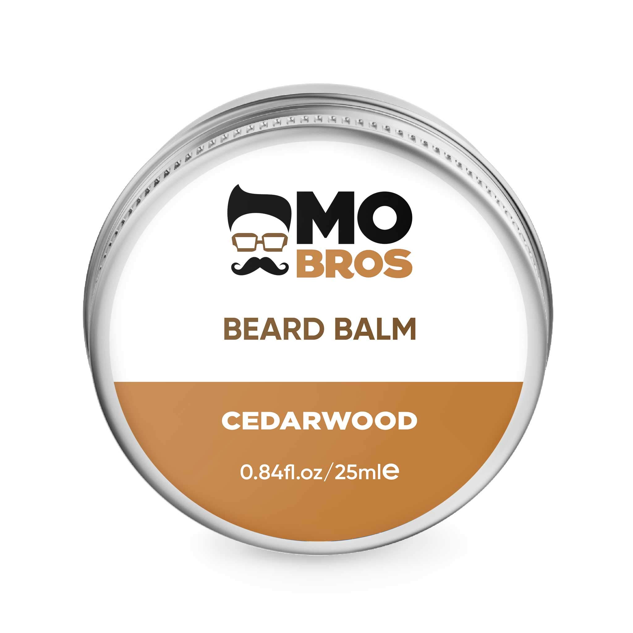 Beard Balm | Cedarwood | 25ml | Softens, Styles & Tames Facial Hair | Promotes Growth, Adds Shine, Reduces Dryness & Itching | Contains Natural & Premium Ingredients