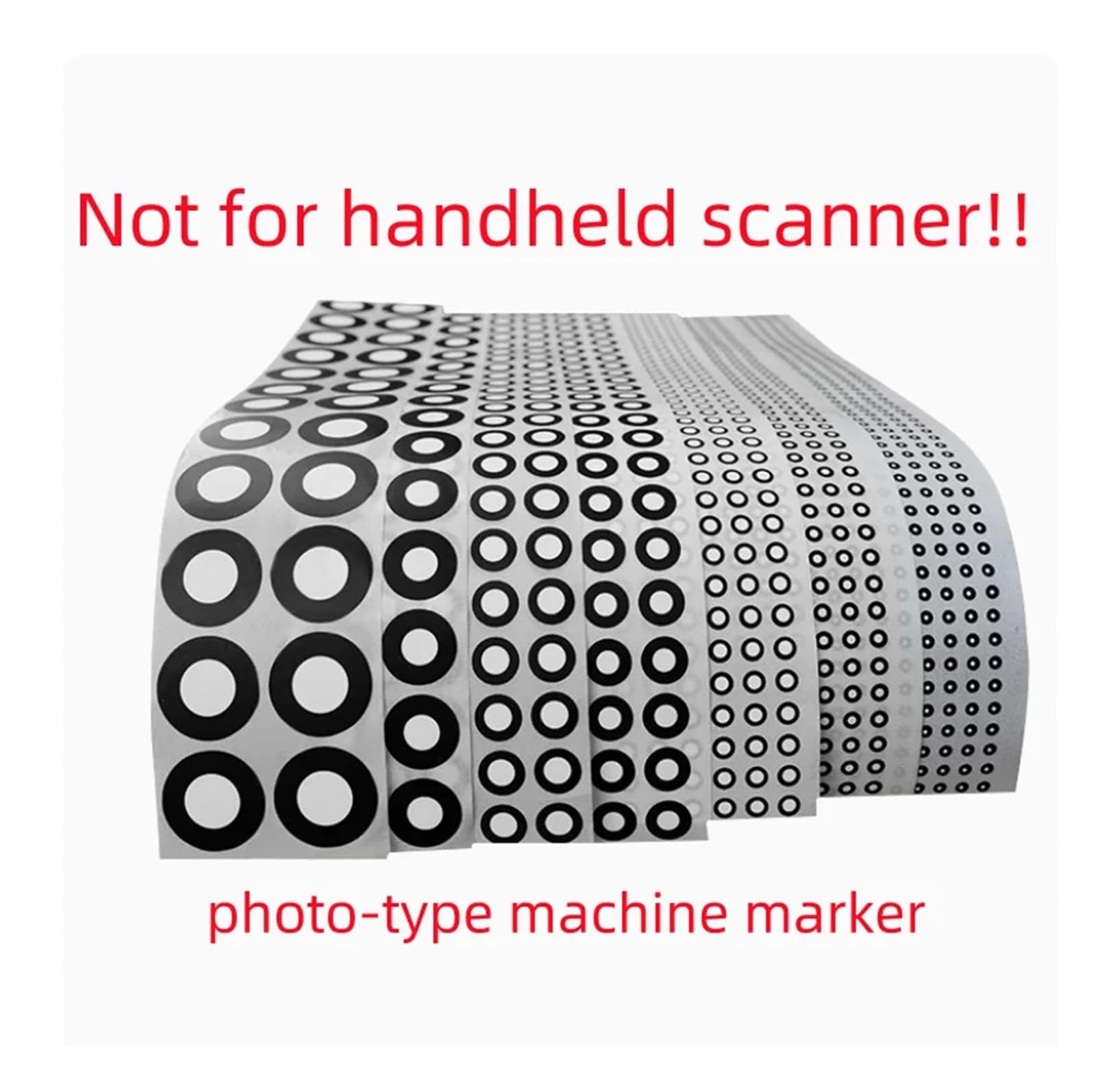 Marqueurs/points/autocollants de numérisation 3D Scanner de Photo à balayage 3D, Machine à copier, marqueur de Point de marquage mat, 10000 pièces pour le positionnement assisté et l'étalonnage(1x3mm