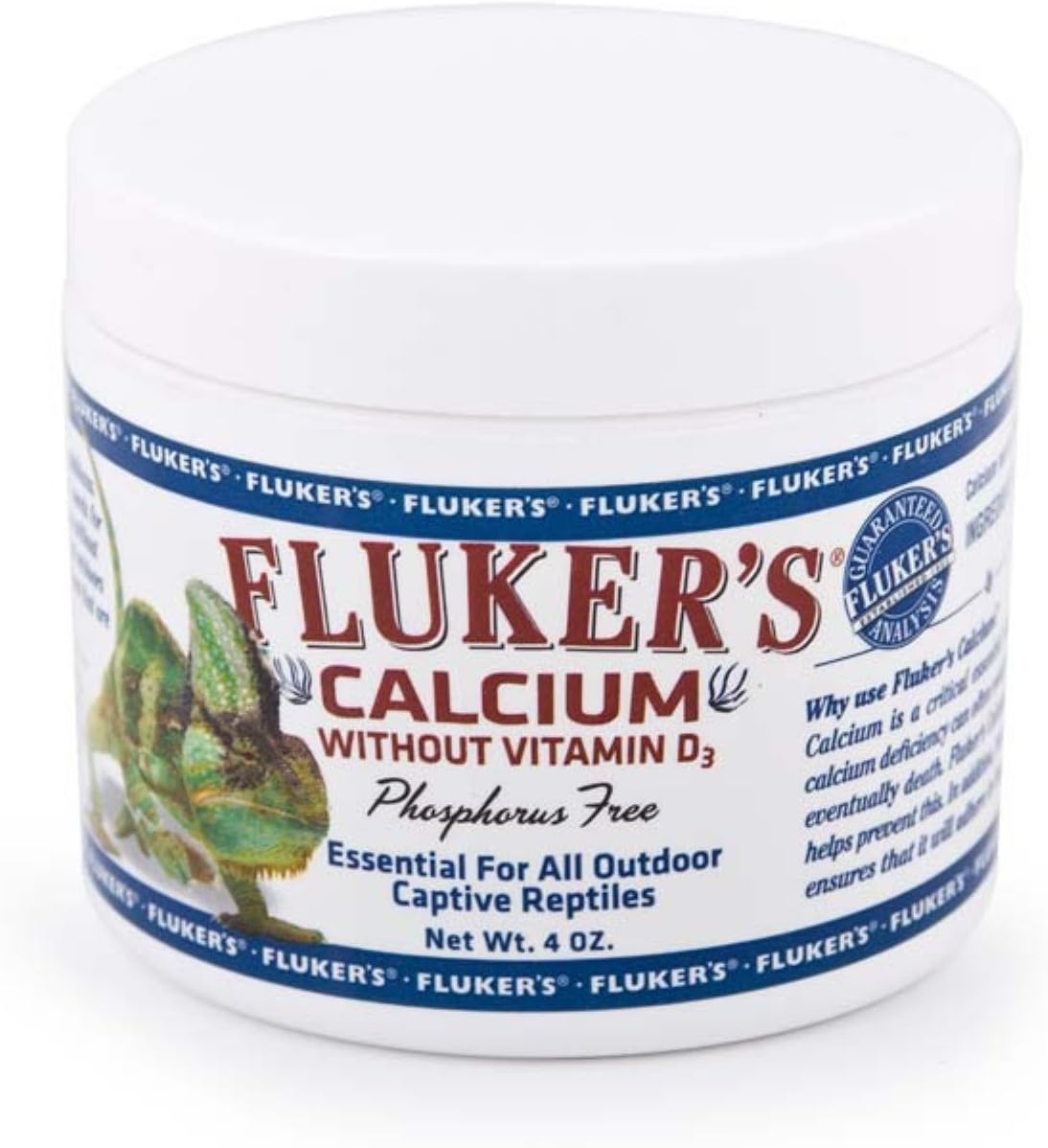 Fluker’s Reptile Calcium Supplement Without Vitamin D3