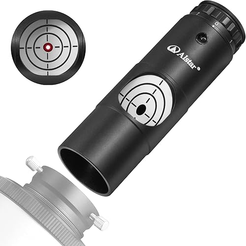 Alstar Colimador láser rojo para telescopios newtonianos - Alineación de 1.25 pulgadas Colimador láser de próxima generación te permite rápidamente