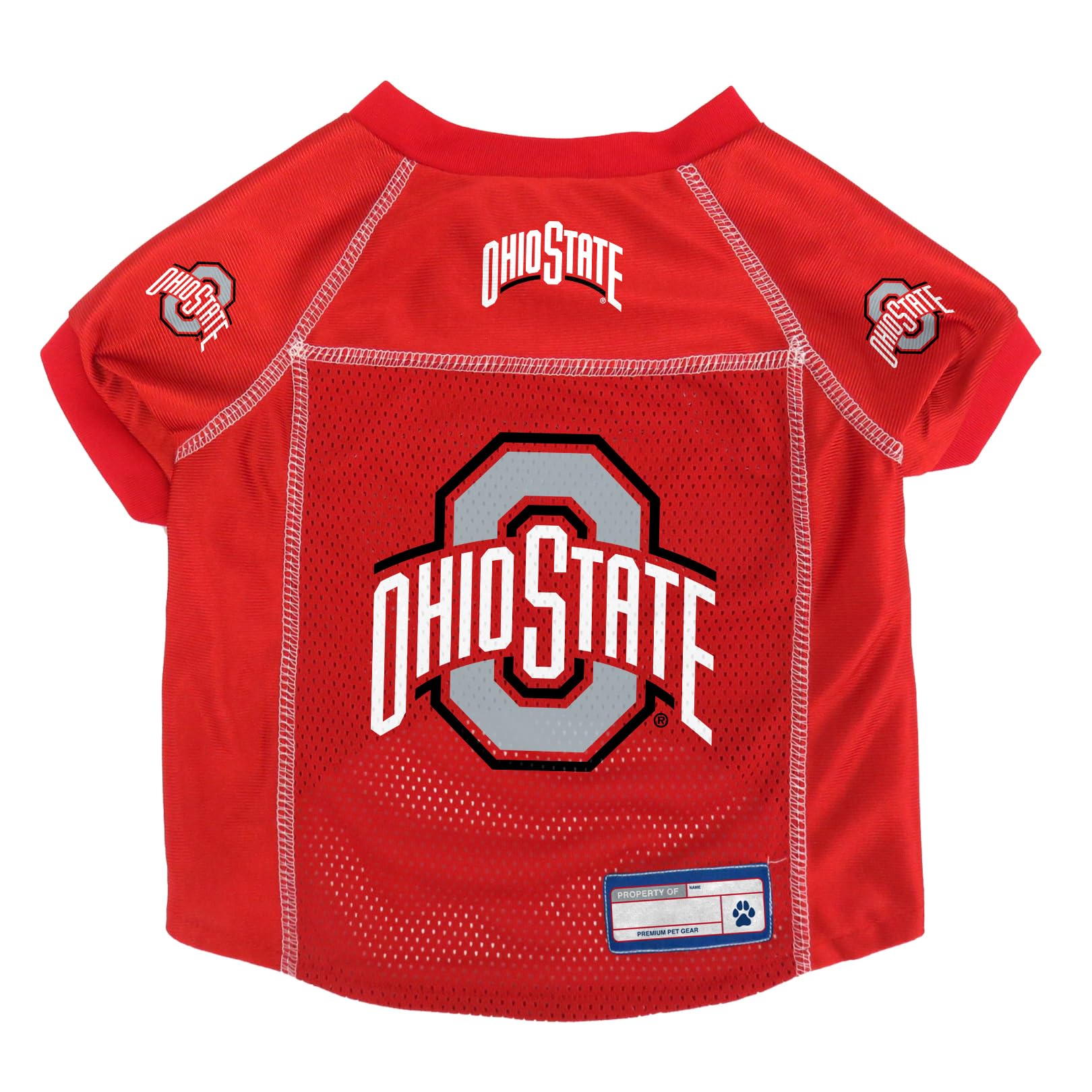 Littlearth Ohio State Buckeyes NCAA Basic Pet Jersey