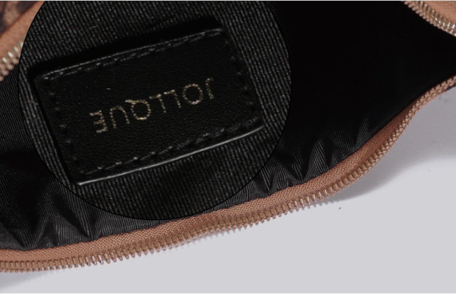 JOLLQUE Crossbody Bags for Women, Soft Foldable Vegan Leather Shoulder Handbag, Autumn Winter Slouchy Handbag Purses - Image 2