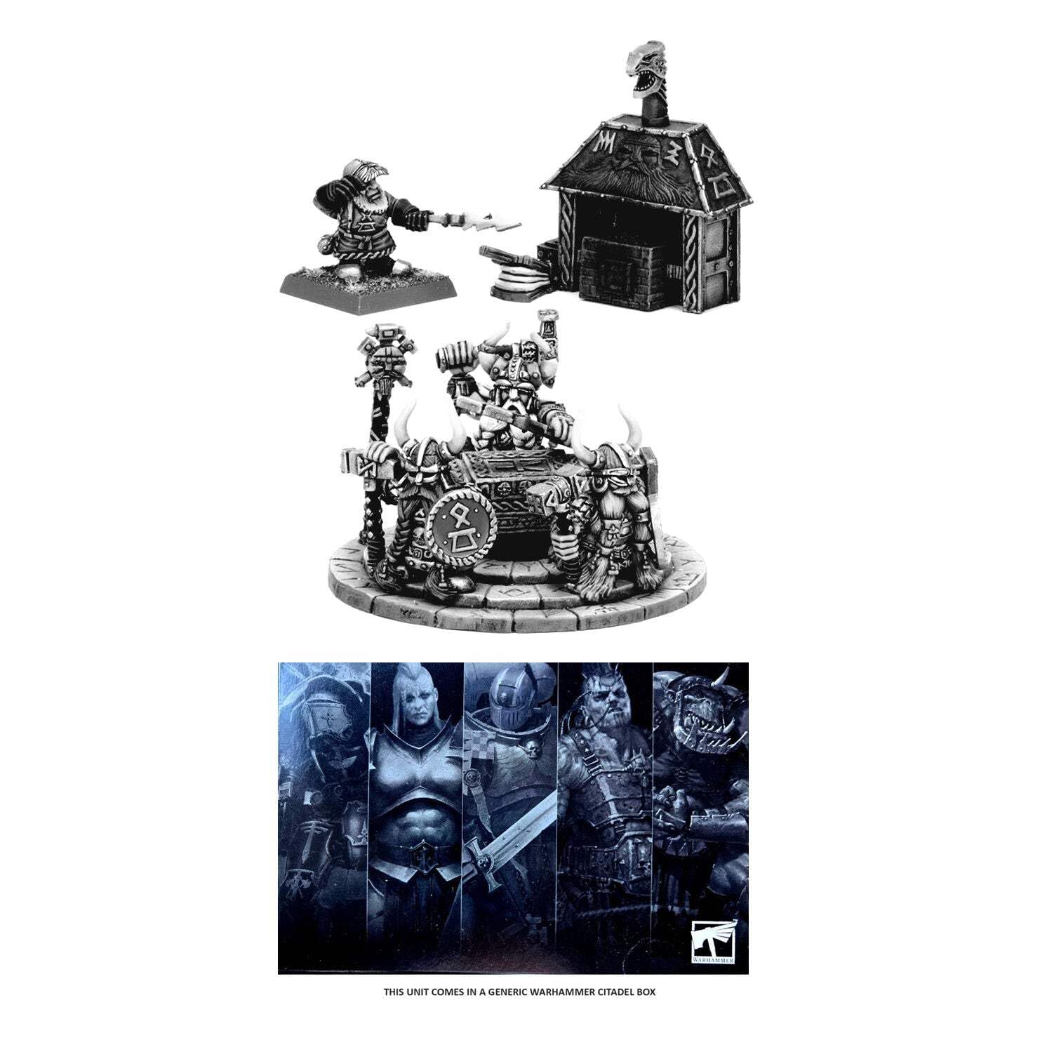 Jeux de société Games Workshop Warhammer ToW - Dwarfen Mountain Holds