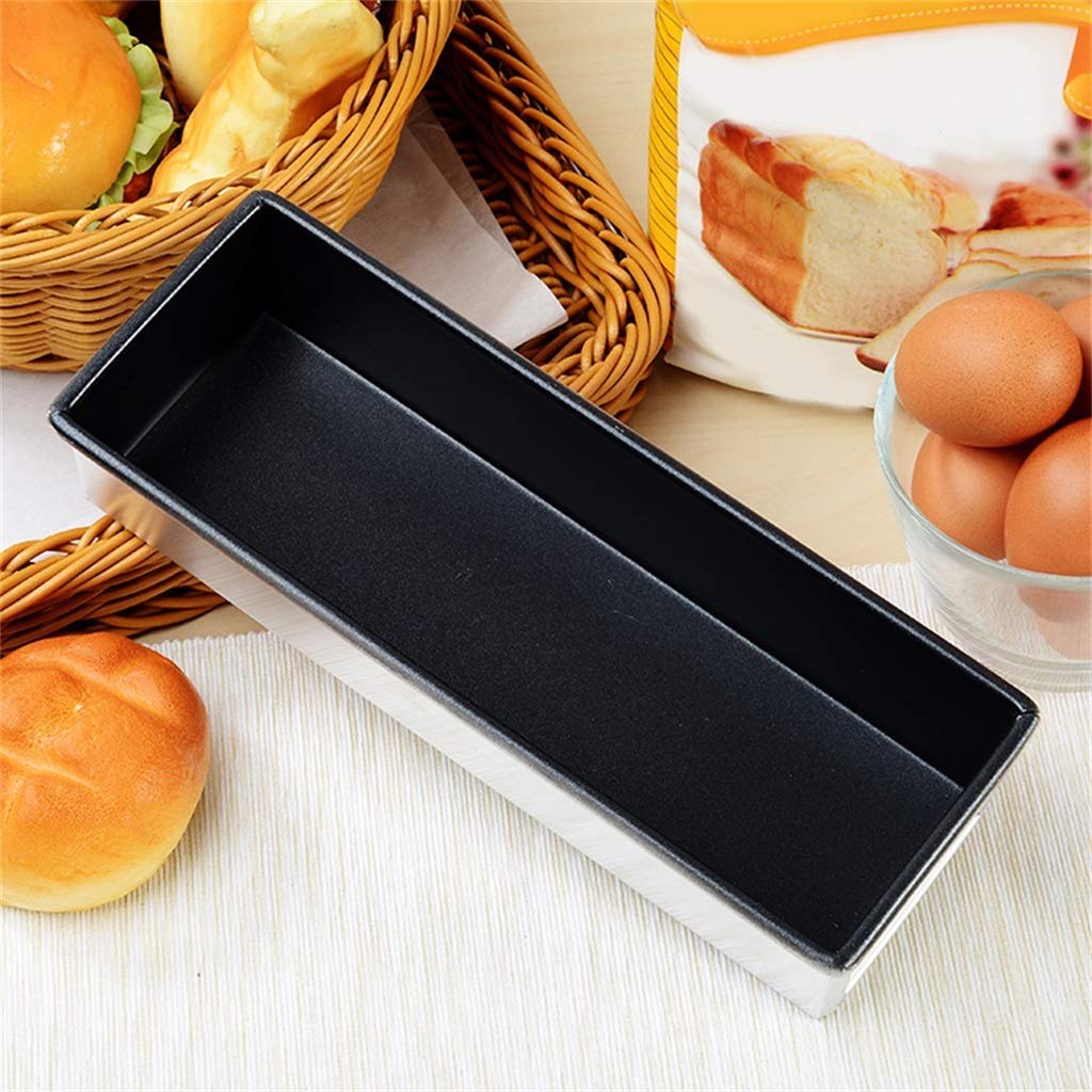 ZHANGXIAO Brotbackform, Toast Brot Schimmel Schwarz Antihaft Toastbox Backen Brot Schimmel Einfach Zu Säubern