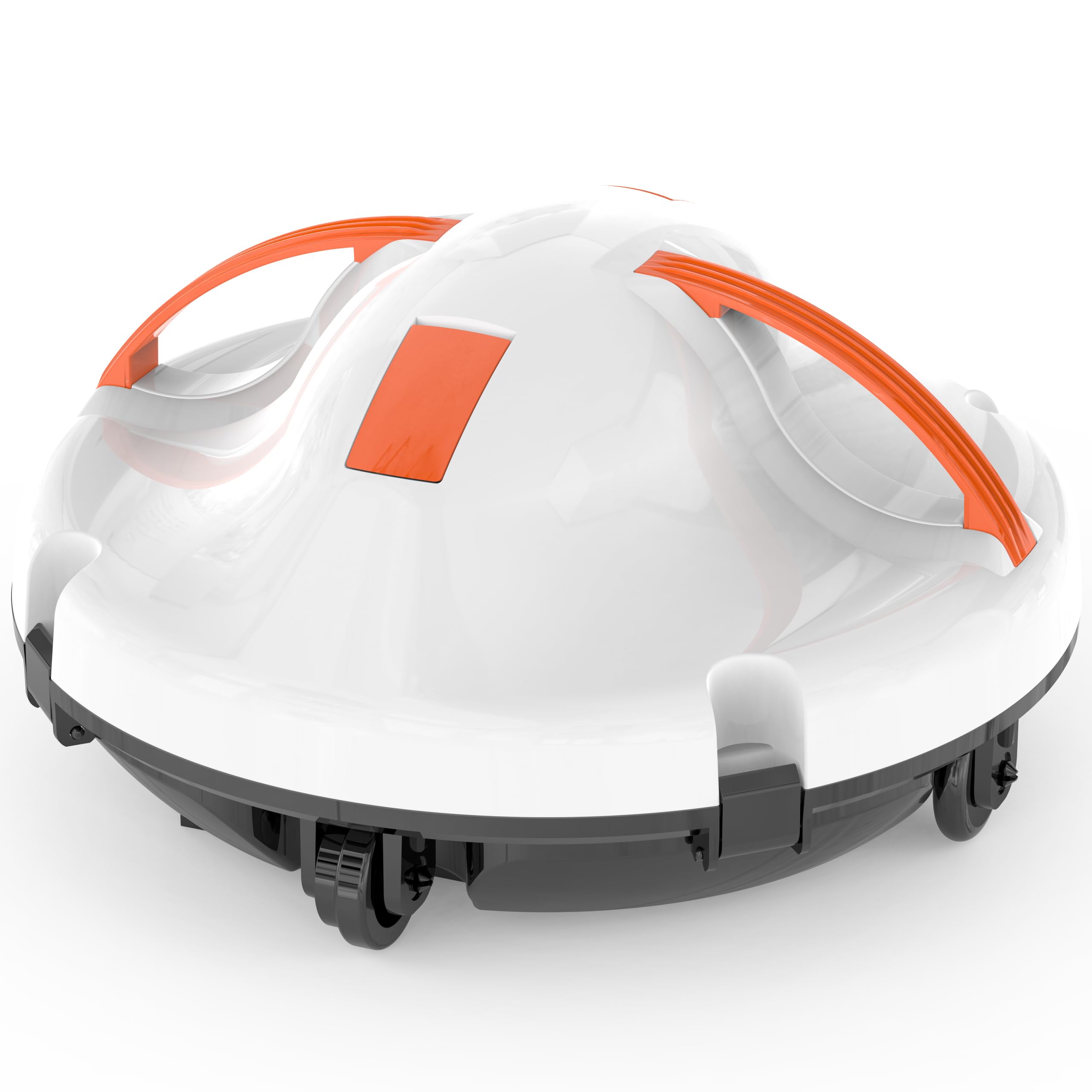 GAMPLAE Pool Vacuum for Above Ground Pool, Cordless Robotic Pool Cleaner Dual-Drive Motors, 130 Mins Runtime, Self-Parking, Pool Vacuum Robot for In-Ground Flat Pools up to 1100 Sq.Ft