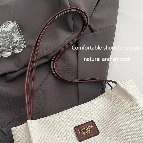 Miniatura 4 de Bolso de hombro para mujer, mochila pequeña, con cremallera, bolsa de cubo para axilas, bolso de gran capacidad para viajes y trabajo