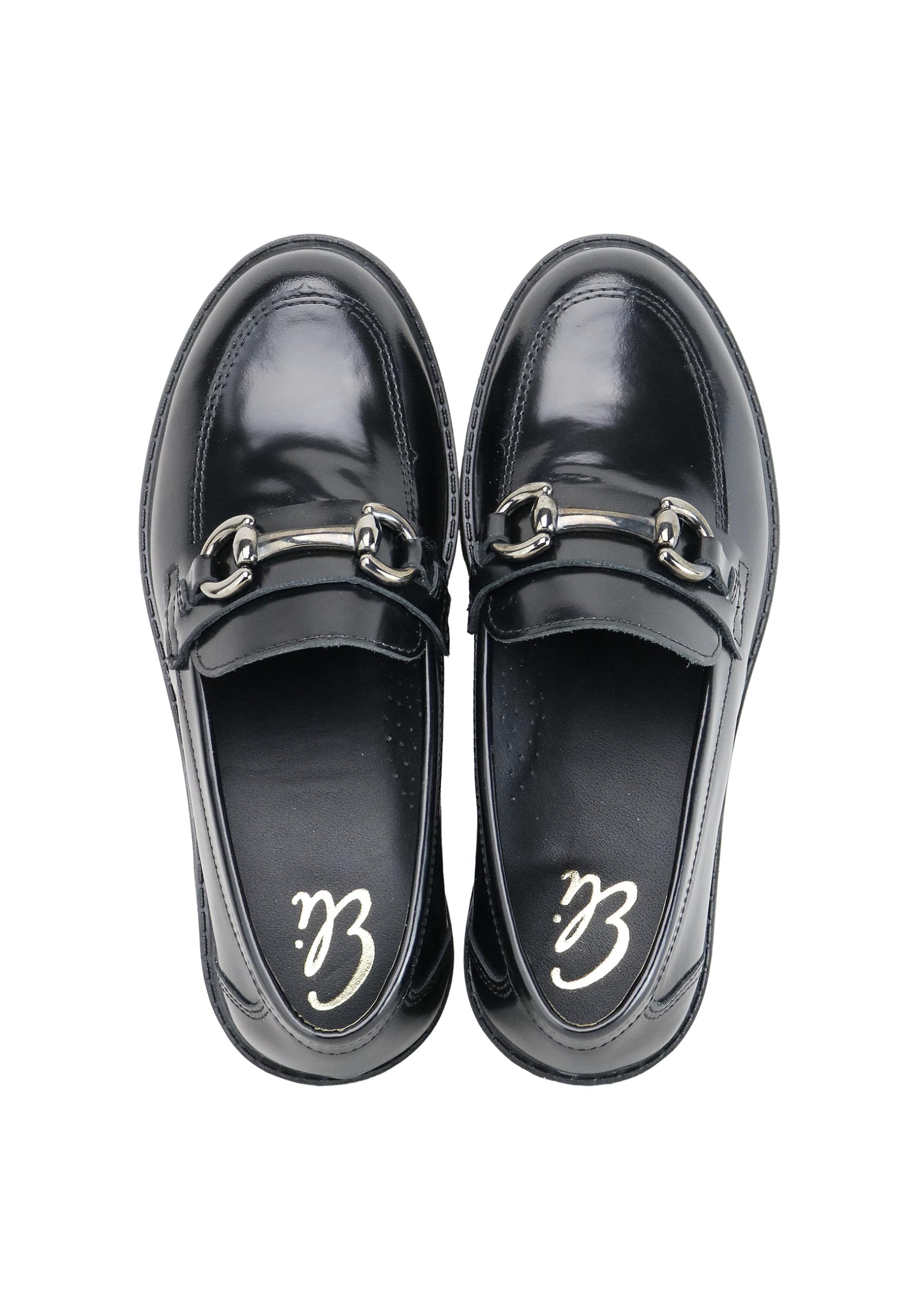 Eli Mocasines Hebilla Piel Luxor Negro Sibaritas 1957