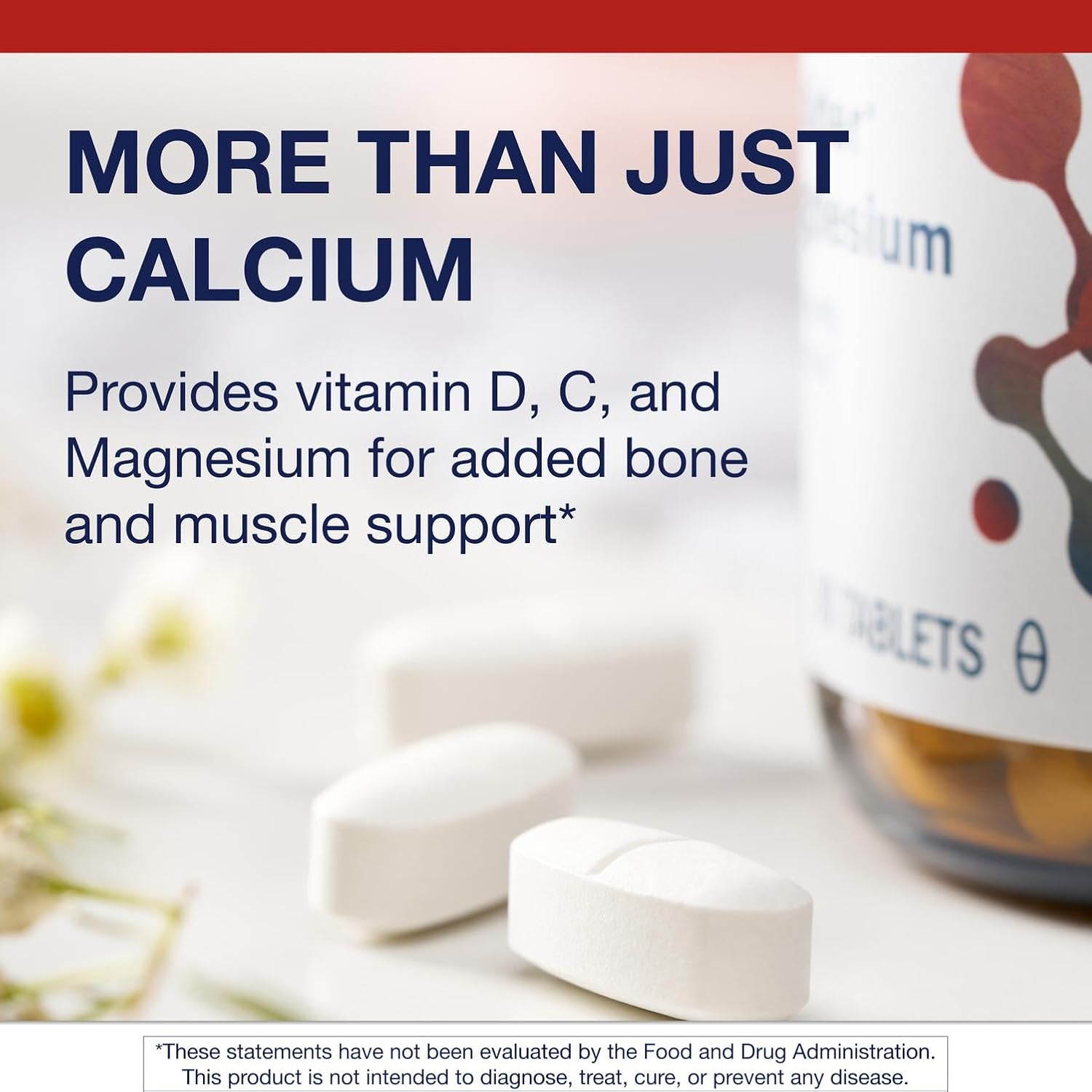 Metagenics Bone Builder with Magnesium - for Comprehensive Bone Strength & Wellness* - with Calcium, Vitamin D & Chelated Magnesium for Quick Absorption - Non-GMO & Gluten-Free - 90 Tablets - Image 3