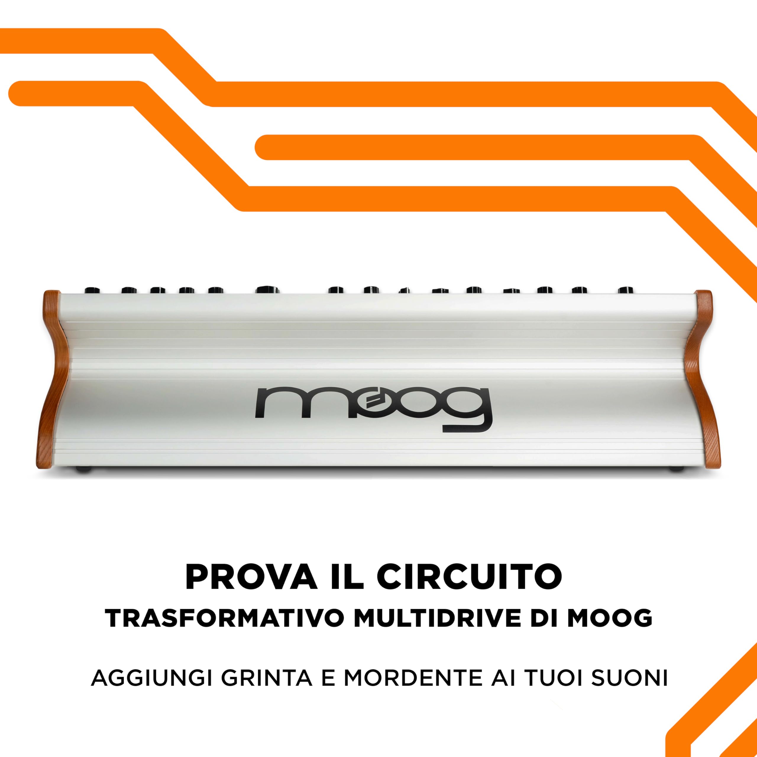 MOOG Subsequent 37 - Synth Parafonico Analogico, Tastiera MIDI con 37 Tasti Semipesati, Amp per Cuffie, 256 Preset, Schermo ed Editor Software