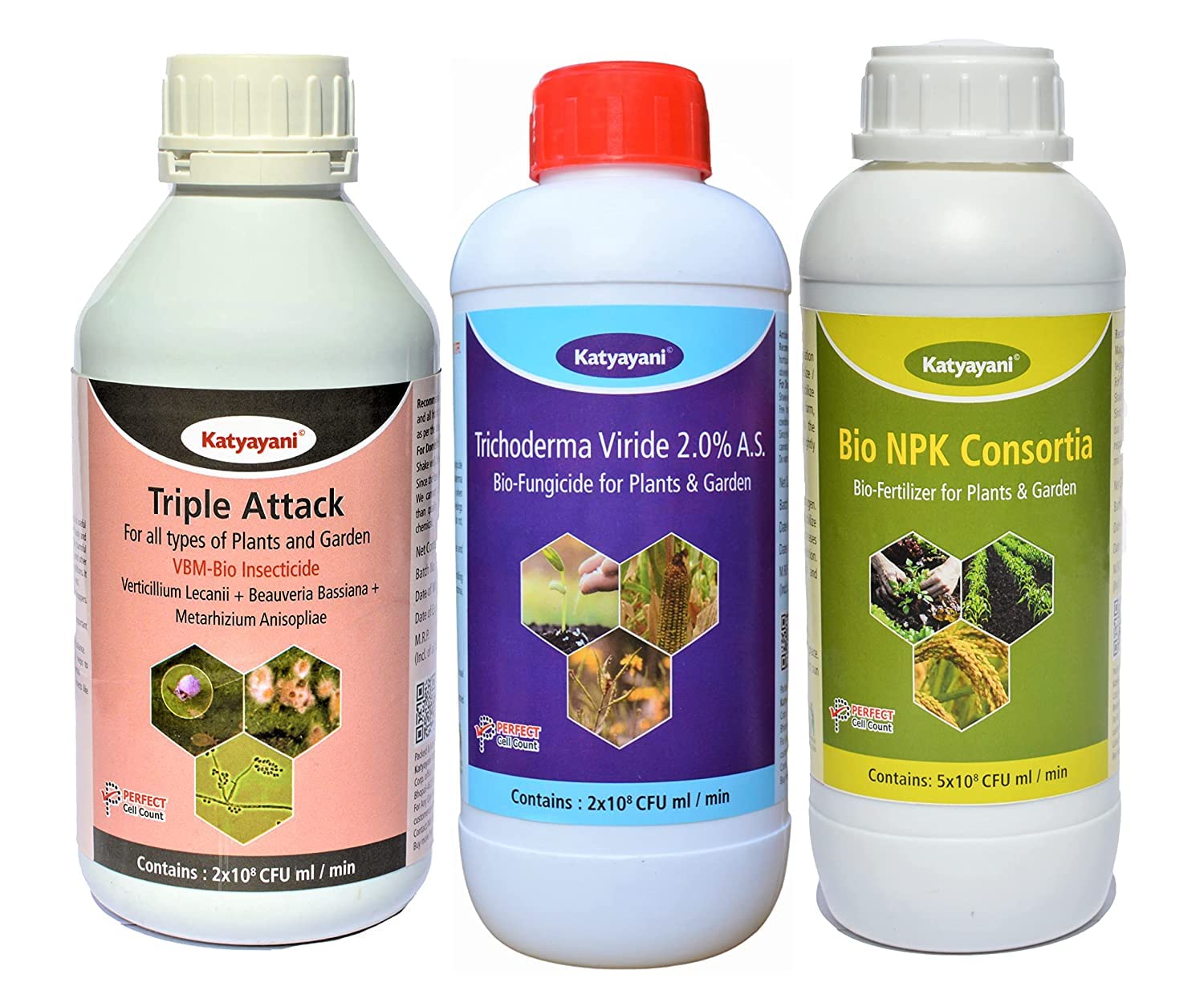 Katyayani Hydroponics Micronutrient Combo [3,4,7,8,9 & 10]- Consists of All the Micronutrients for Any Hydroponic System.