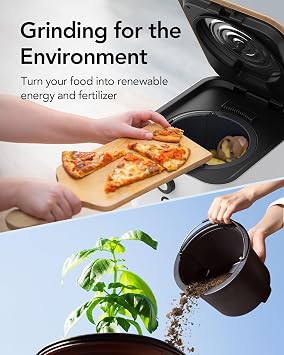 iDOO Odor Absorbing Filter Refills for Smart Waste Kitchen Composter, Multi-color Mixed Activated Carbon Granules Uesd for Electric Countertop Compost Bin, with 2 Packs of Activated Carbon 1500g Total