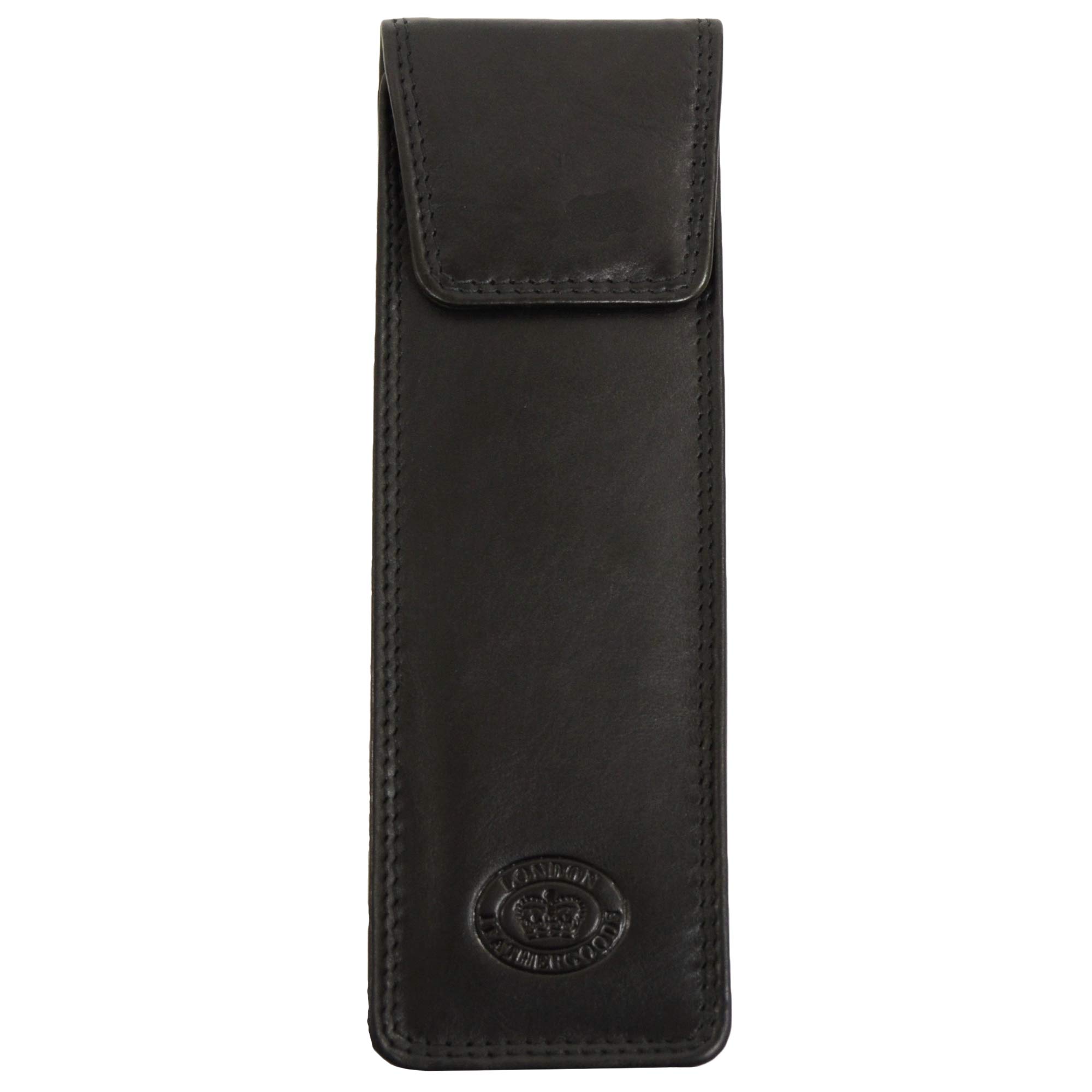 London Leather Estuche/bolso para gafas, de piel suave, para hombre y mujer