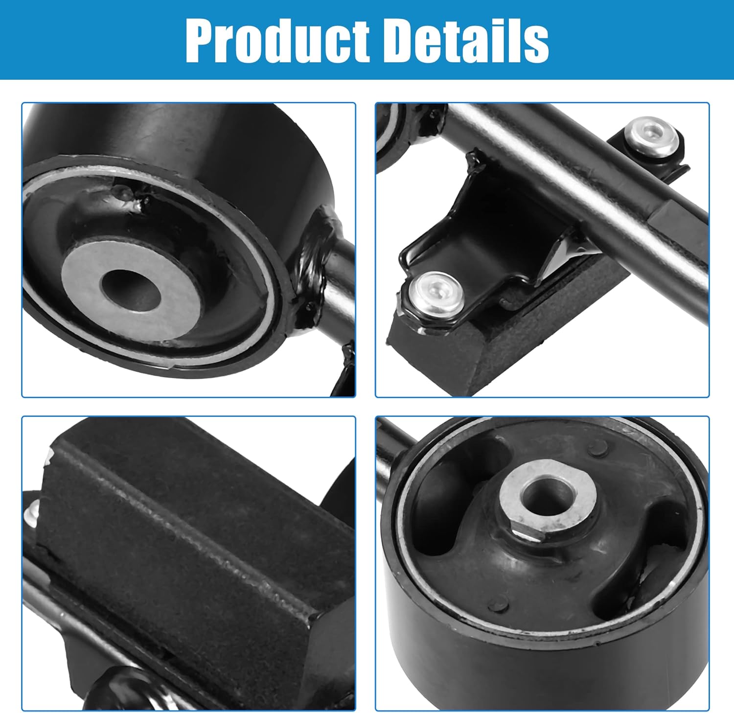 X AUTOHAUX Torque Strut Front Right Engine Motor Mount 12363-20110 for Lexus RX330 3.3L 2004-2006 Engine Torque Strut Mount Bracket