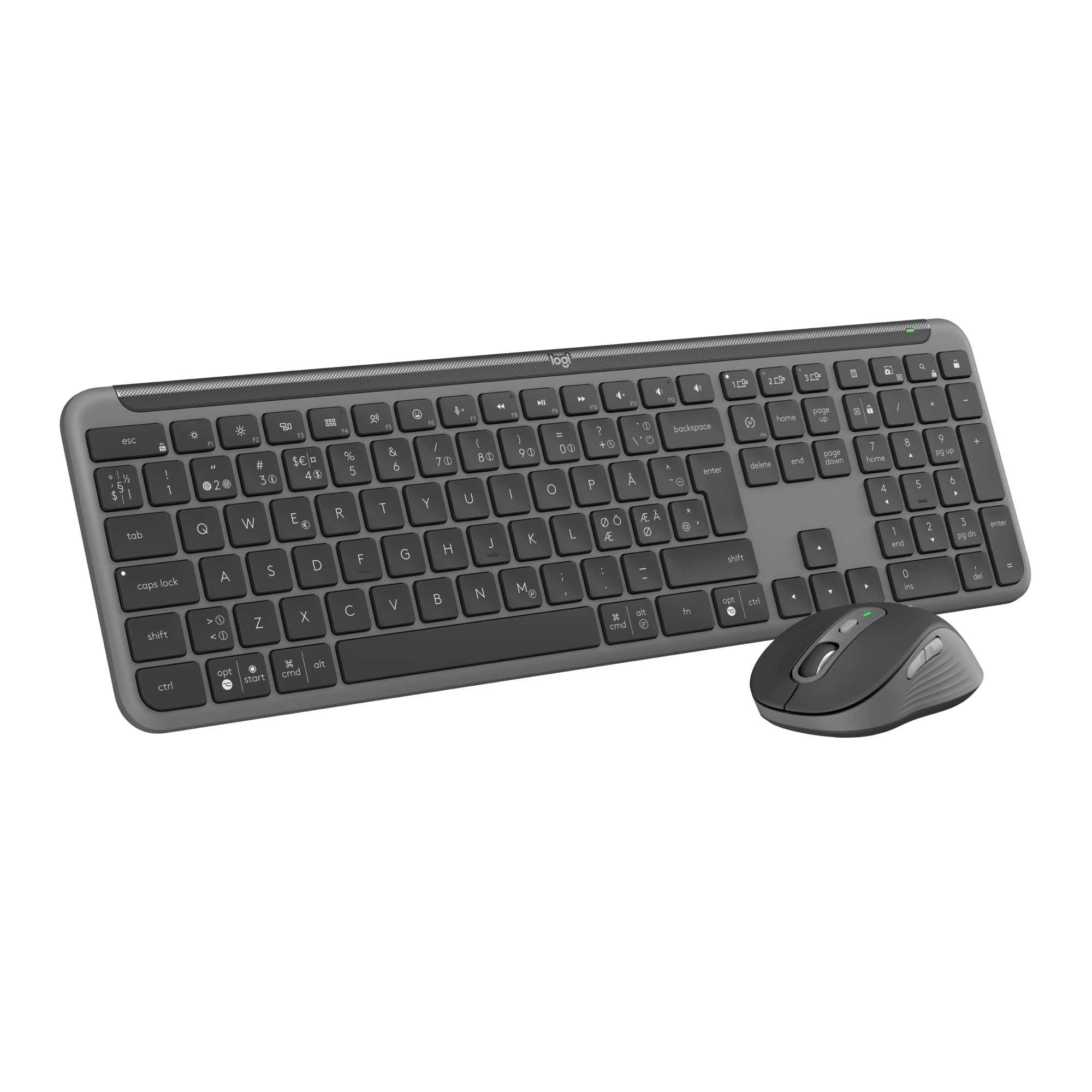 Logitech MK950 Signature Slim Wireless Keyboard - US INT'L QWERTY