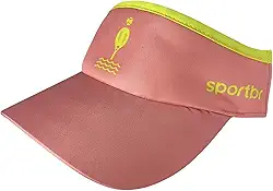 Viseira Esportiva Ultra Leve - Viseiras com Tecido Respirável, Proteção Solar FPU 50 - Praia, Corrida, Tênis, Vôlei -Sport BR
