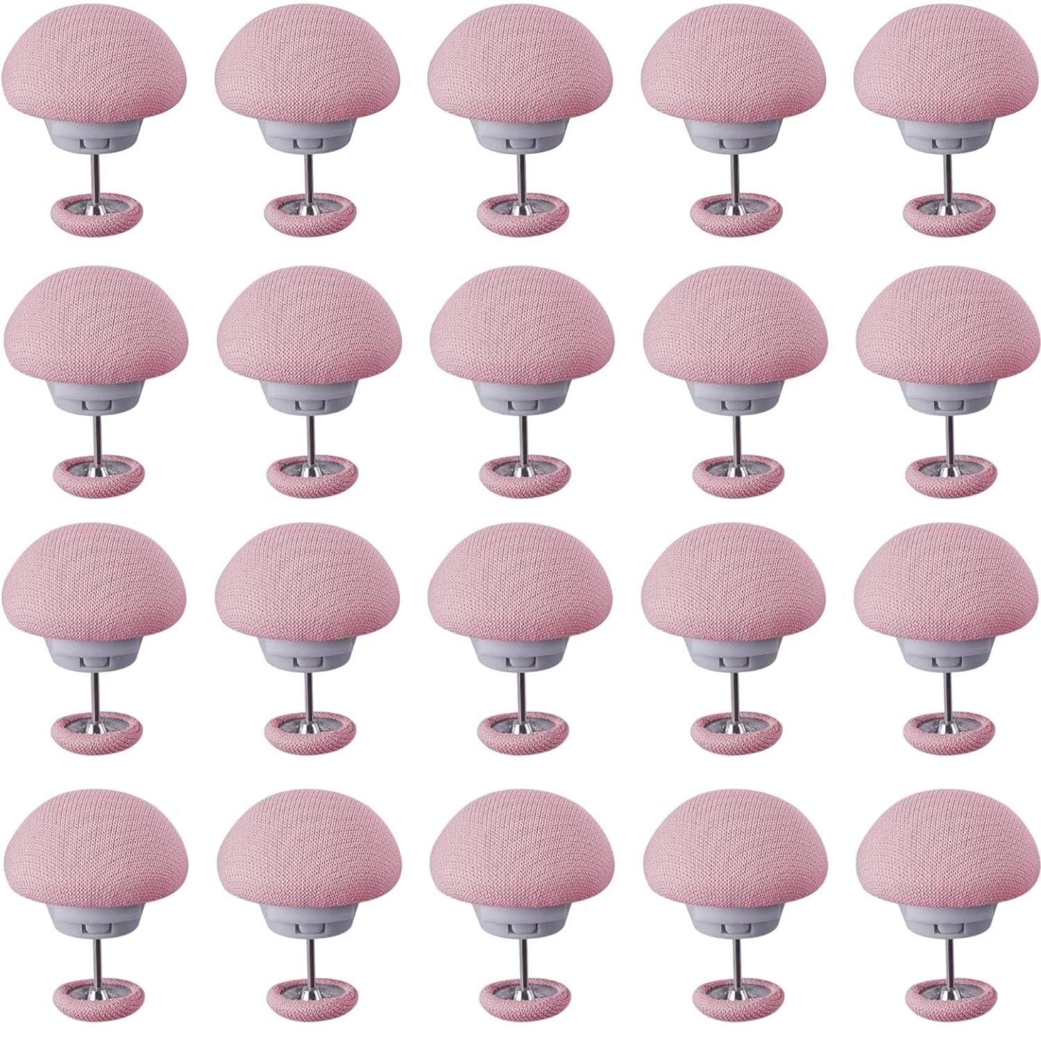 Quilt Holder Clips, Blanket Cover Clip Locks, Quilt Clips for Cover, Blankets Cover Pin, Quilt Holder Pin, Quilt Clips, Bedsheet Button Clips for Bed, Duvet Clips Fasteners (Pink, 20pc)-image-24
