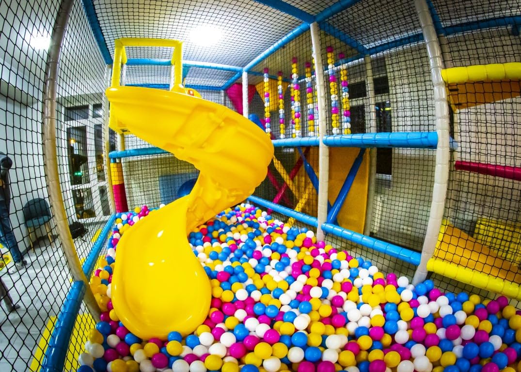 Kolorowe kulki plastikowe, piłeczki do suchych basenów dla dzieci, 7/500szt.
