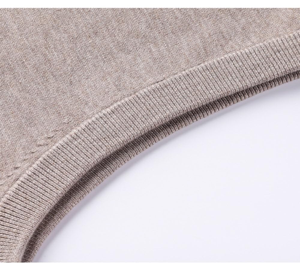 Strickweste Herren Ärmellos,Herren-Strickpullover Schlicht Lässig Gestrickt Slipover Rundhalsausschnitt Ärmellos Klassisch Business-Strickpullover Gilet Weste Herbst-Winter Warme Strick-Tanktops