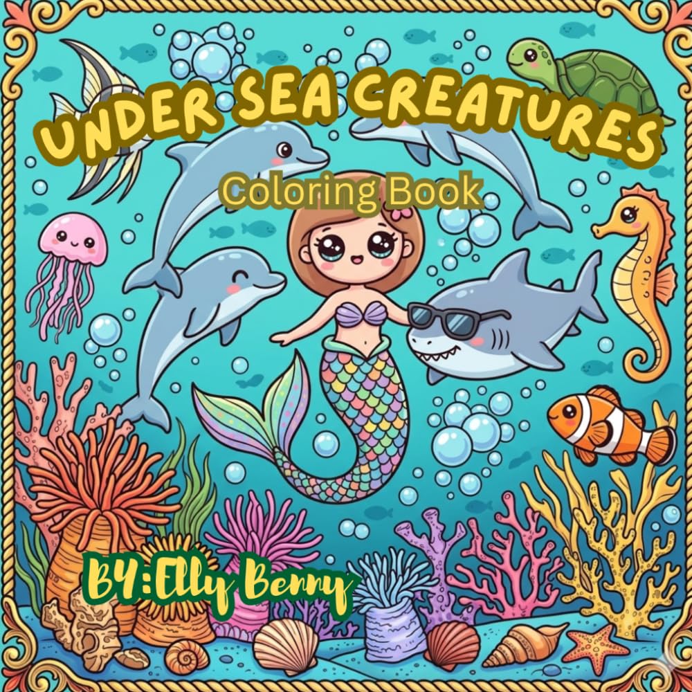 UNDERSEA CREATURES: COLORING BOOK