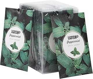 MYARO 12 Packs Peppermint Potpourri Bags Sachets for Drawer and Closet, Long-Lasting Drawer fresheners Closet sachets Home Fragrance Sachet
