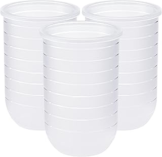 Nursh Reusable Replacement Pouch with Collapsible Silicone Pouch Design - Everyday Baby Essentials - Stage 2 Medium Flow Baby Bottles - Gray - 8 Oz